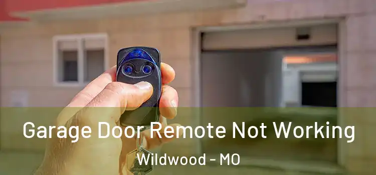  Garage Door Remote Not Working Wildwood - MO